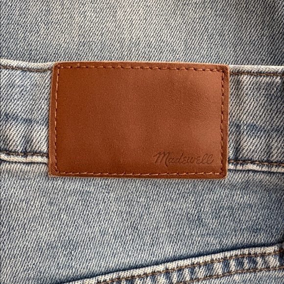 Madewell The High-Rise Slim Boy Jean in Elkhart Wash Size 26 - Picture 12 of 14